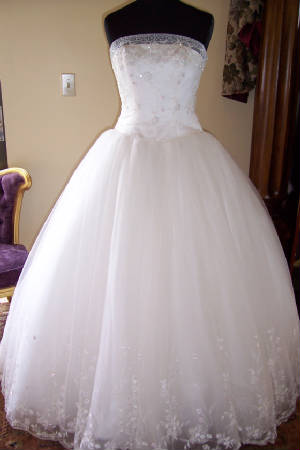 princess ball gown front